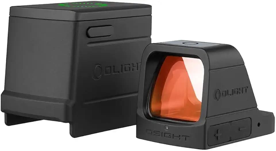 OLIGHT Osight 3 MOA Dot Rechargeable Green/Red Dot Optic, 407C/507C Footprint