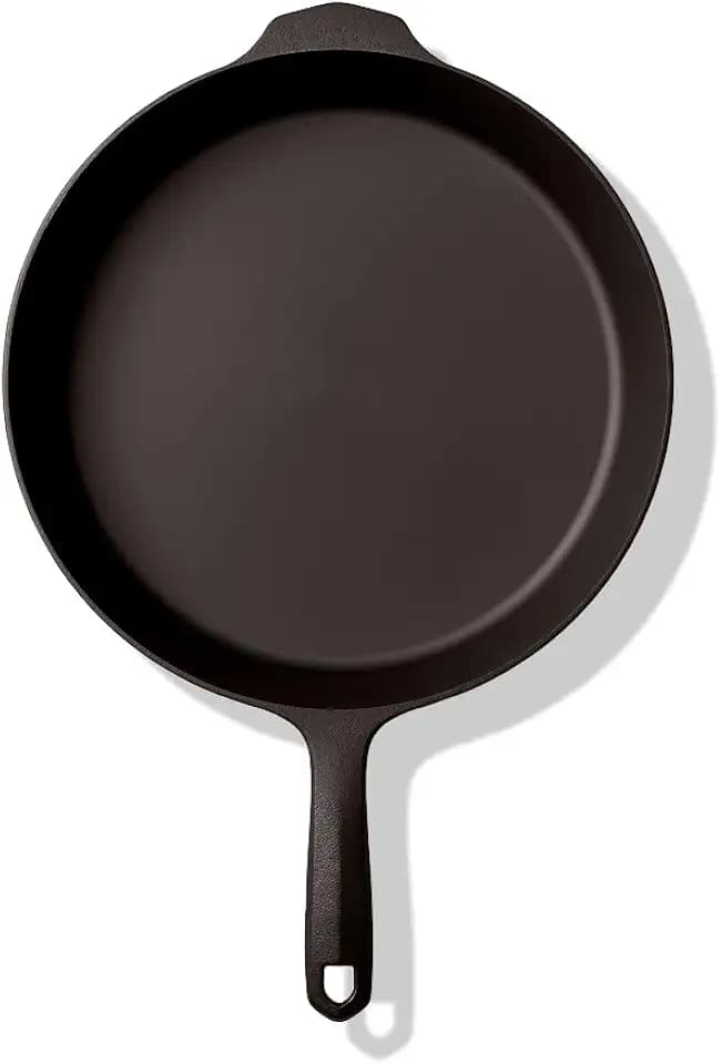 Field Company No.10 Large Cast Iron Skillet – 11.6-Inch Pre-Seasoned Pan for 4+ Servings, Lighter & Smooth, Made in USA