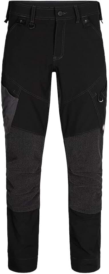 FE Engel Herren X-Treme Stretch Arbeitshose, Schwarz, 46 EU