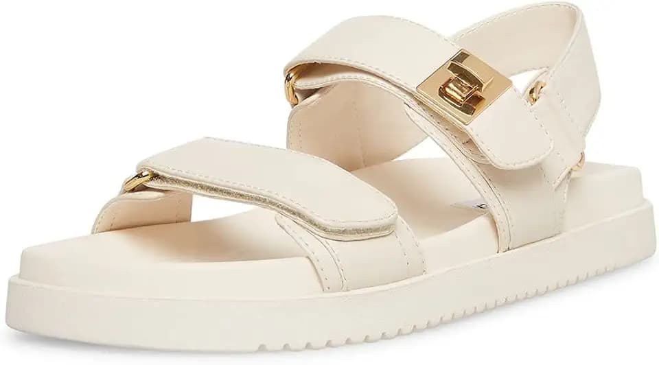 Steve Madden Women's Mona Black Leather
