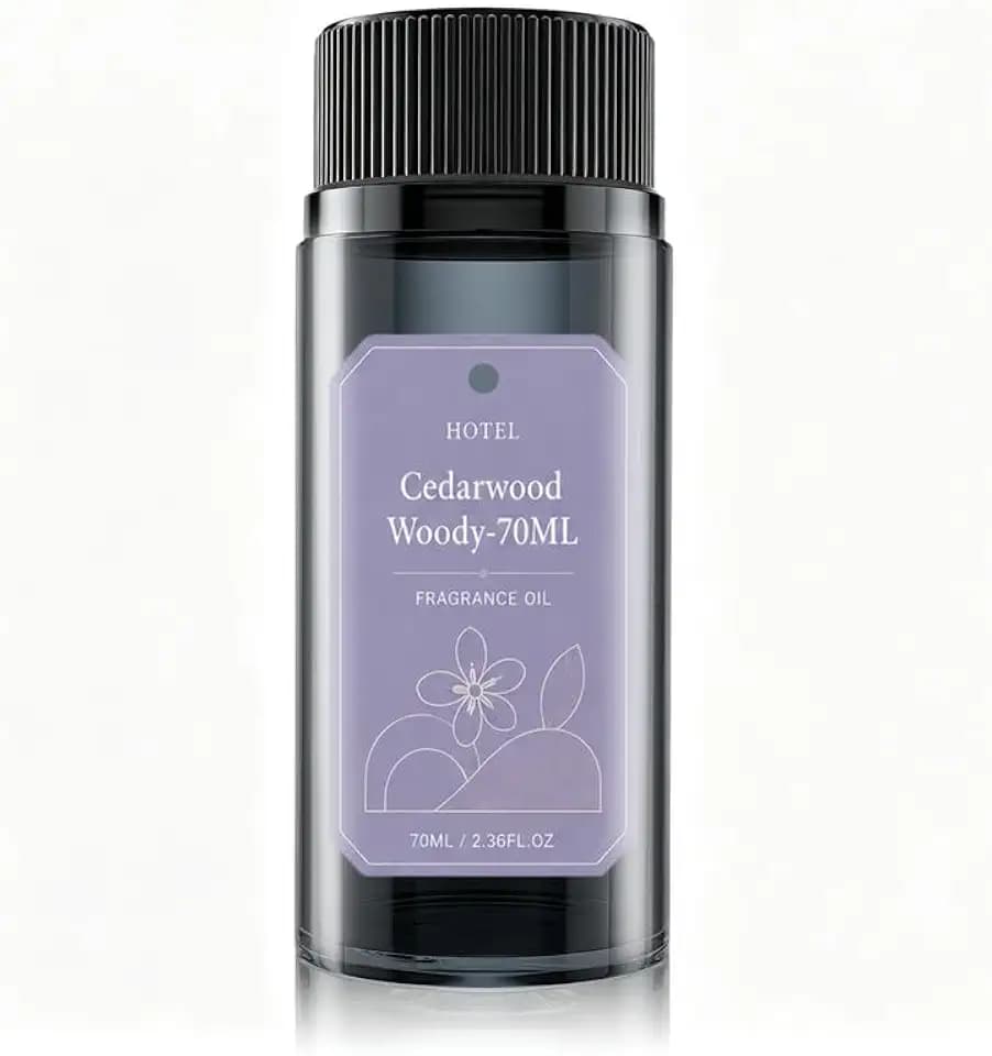 Hotel Diffuser Oil Long Lasting Hotel Collection Luxury Hotel Inspired Aromatherapy Scent Diffuser Oil for Ultrasonic and Waterless Diffusers 70ML Cedarwood Woody