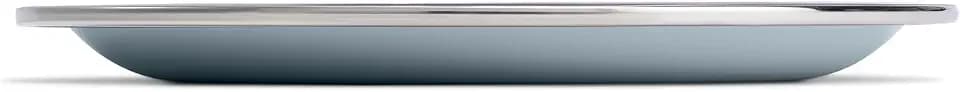 Hydro Flask Outdoor Kitchen Plate – Stainless Steel Reusable Plate – Camping Kitchen Essentials Shale Gray