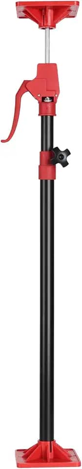 Cabinet Jack Support Pole, 45-114 in Adjustable Third Hand Tool, Steel Telescopic Quick Support Rod with 78lbs Capacity for Cabinets Jack, Drywall Lift & Cargo Bars, 1Pack