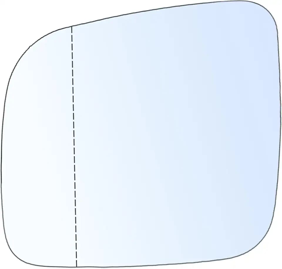 Spiegelglas Links Beheizbar Ersatz für VW T5 2003-2009 & Caddy 2004-2015, Asphärisch Außenspiegel Glas Rückspiegelglas Konvex Spiegel Fahrerseite Auto Ersatzspiegel