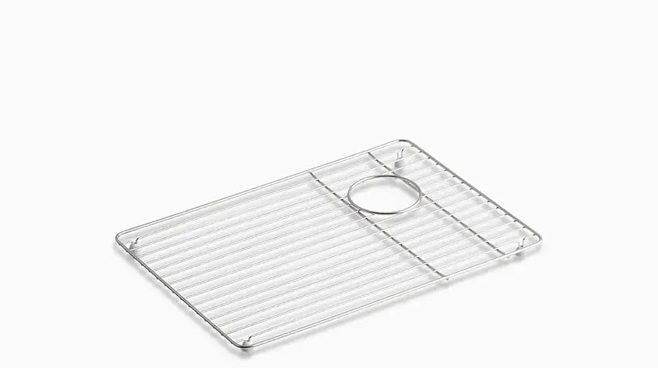KOHLER K-6238-ST Riverby Sink Rack, Stainless Steel 1.00 x 20.38 x 14.13 inches