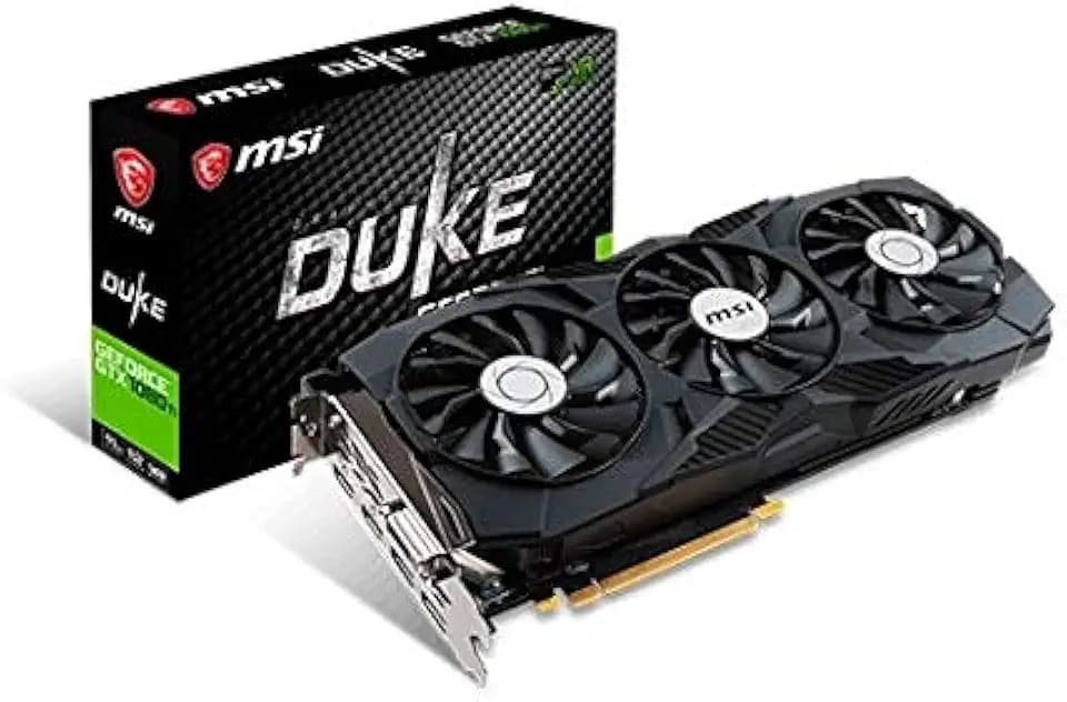MSI GTX 1080 Ti Duke 11G OC Grafikkarte Nvidia GeForce GTX 1080 Ti 1645MHz