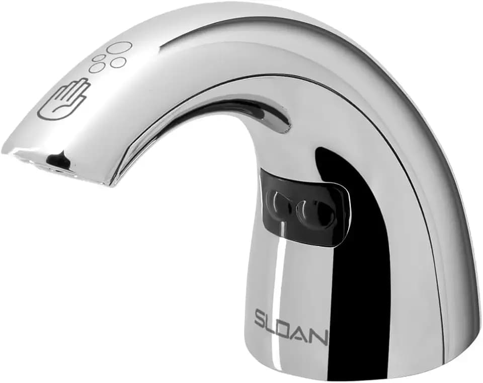 Sloan ESD-2100 Deck-Mounted Foam Soap Dispenser, Polished Chrome Finish