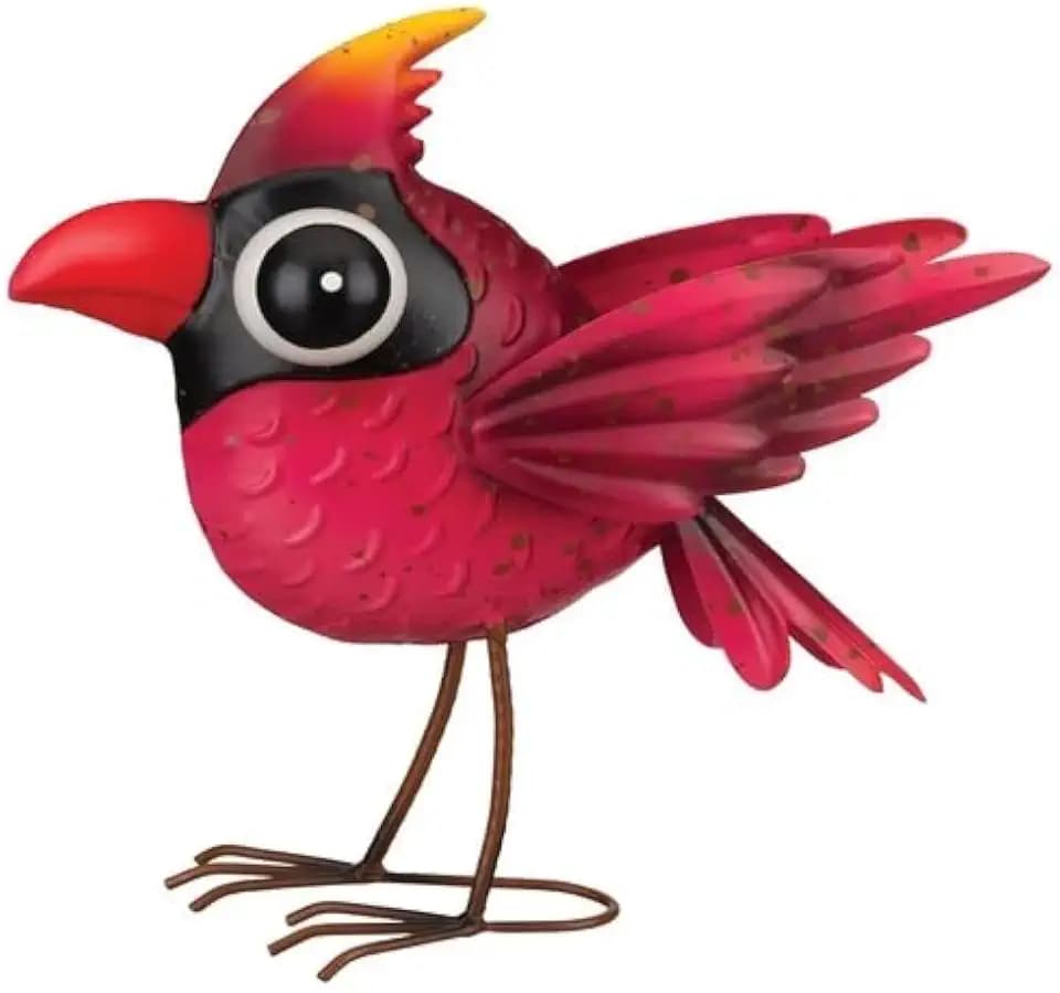Regal Art & Gift 14076 - Bird Decor 9" - Cardinal Home Decor Animal Figurines
