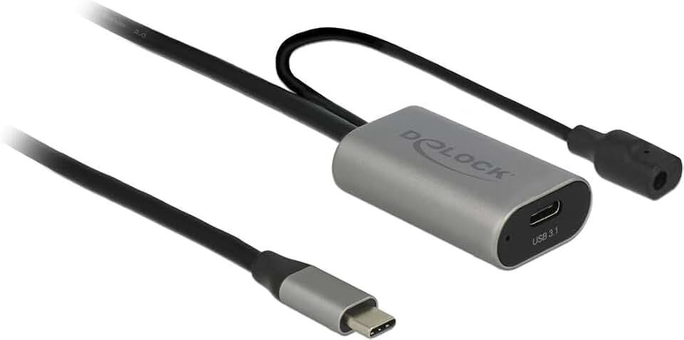 Delock Aktives USB 3.1 Gen 1 Verlängerungskabel USB Type-C 5 m