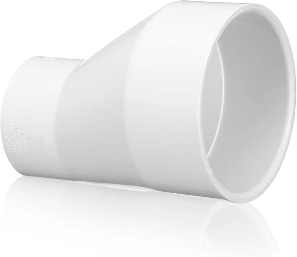Pushglossy 4" x 2-1/2" PVC Pipe Reducer Compatible with 429-E Series
