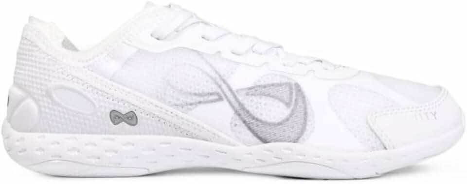 Nfinity Alpha White Cheer Shoes Women-Lightweight Breathable Sneakers Women