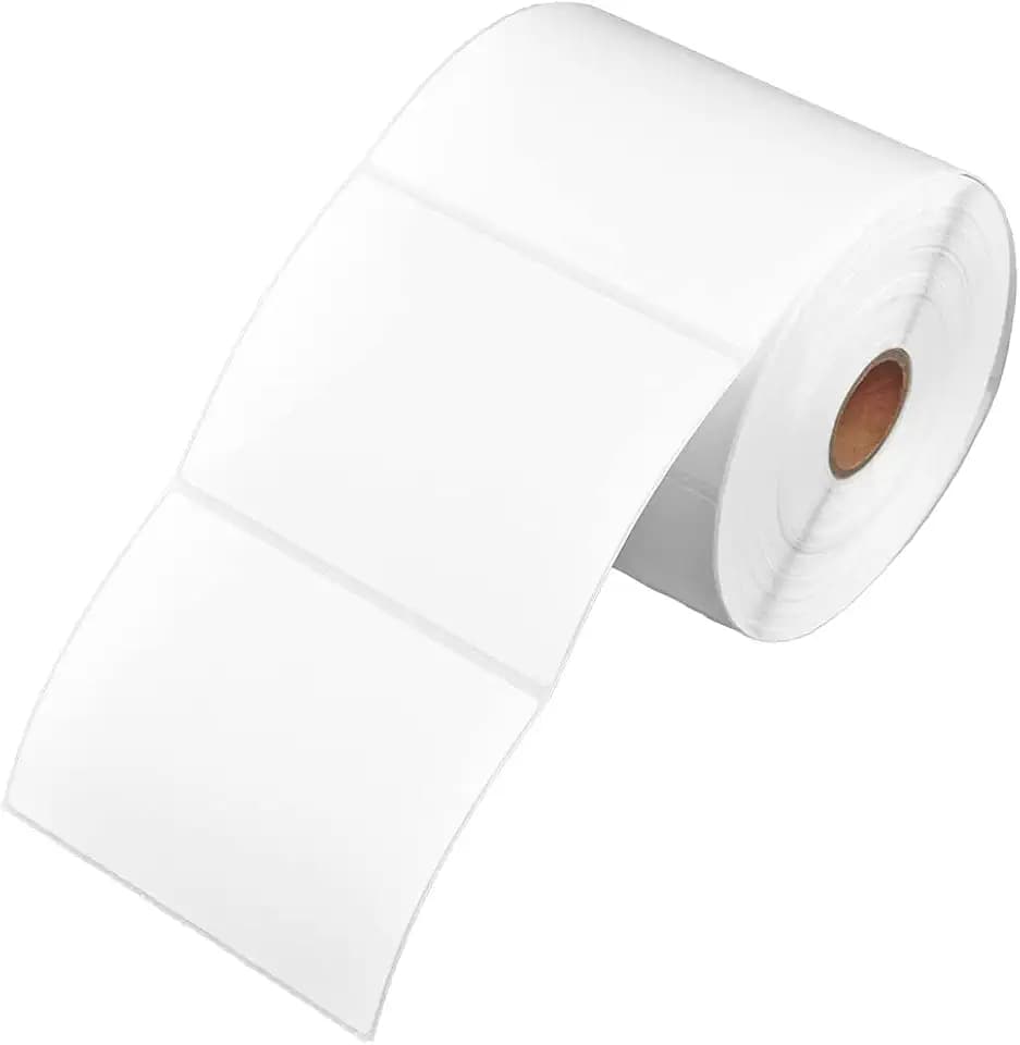 Arkscan 4x3 Thermal Labels - 850 Direct Thermal Shipping & Barcode Labels per Roll for Zebra, Rollo & Arkscan Label Printers, 4 x 3 Inch