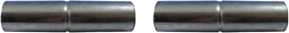 Chain Link Fence TOP Rail Sleeve: 1-7/8" X 6" Chain Link Fence Galvanized Top Rail Sleeve. Qty. 2