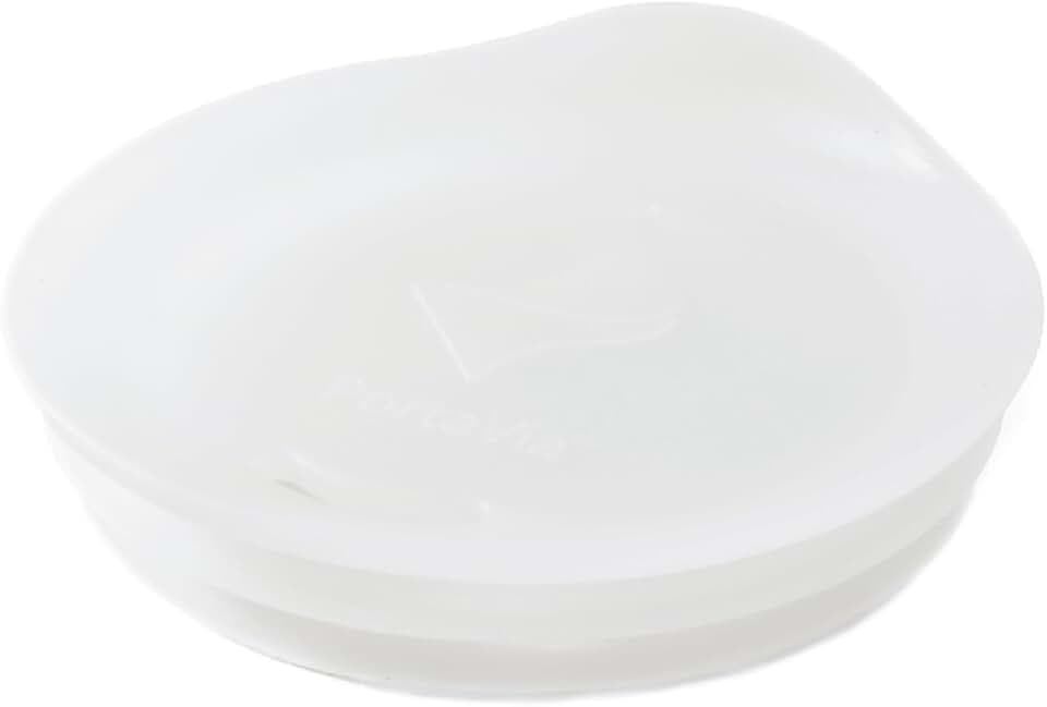 Porta Via Reusable Silicone Lid for Coffee Cups and Mugs, Dishwasher-Safe