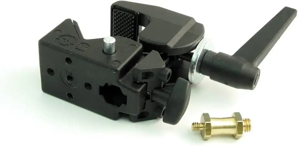 Manfrotto Super Clamp mit kurzem Bolzen - Tragbar - 15 kg Traglast - TÜV Zertifizierung - 2909