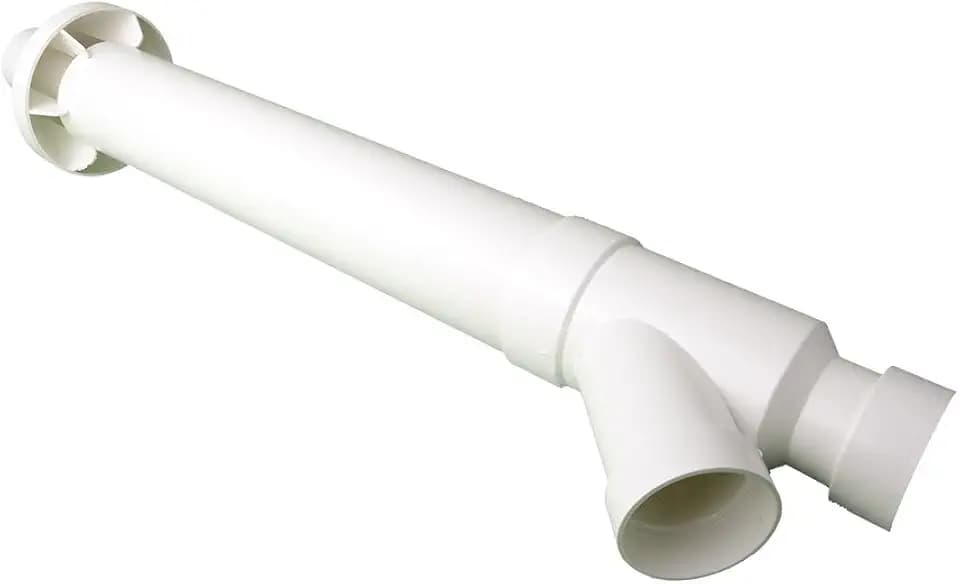 DiversiTech CVENT-3 3-Inch Concentric Kit for Tankless Gas Water Heater, High Efficiency Furnaces, 7.75" x 40" x 6.75", White
