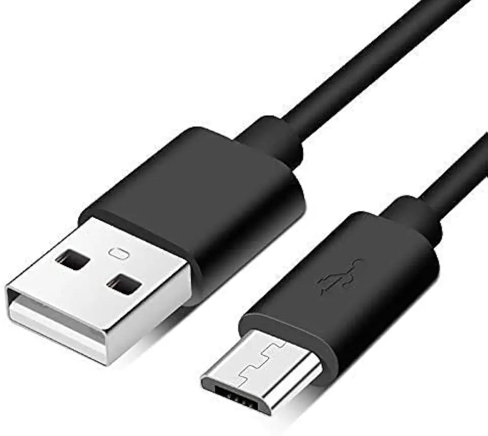 10FT Micro USB Keyboard Charger Charging Cable Data Sync Cord Compatible for Keyboard Cover, Rii, Fintie, Corsair K57 K63 K83, PS4 Controller, Kindle Paperwhite, Amazon Fire Tablet, Roku Stick & More