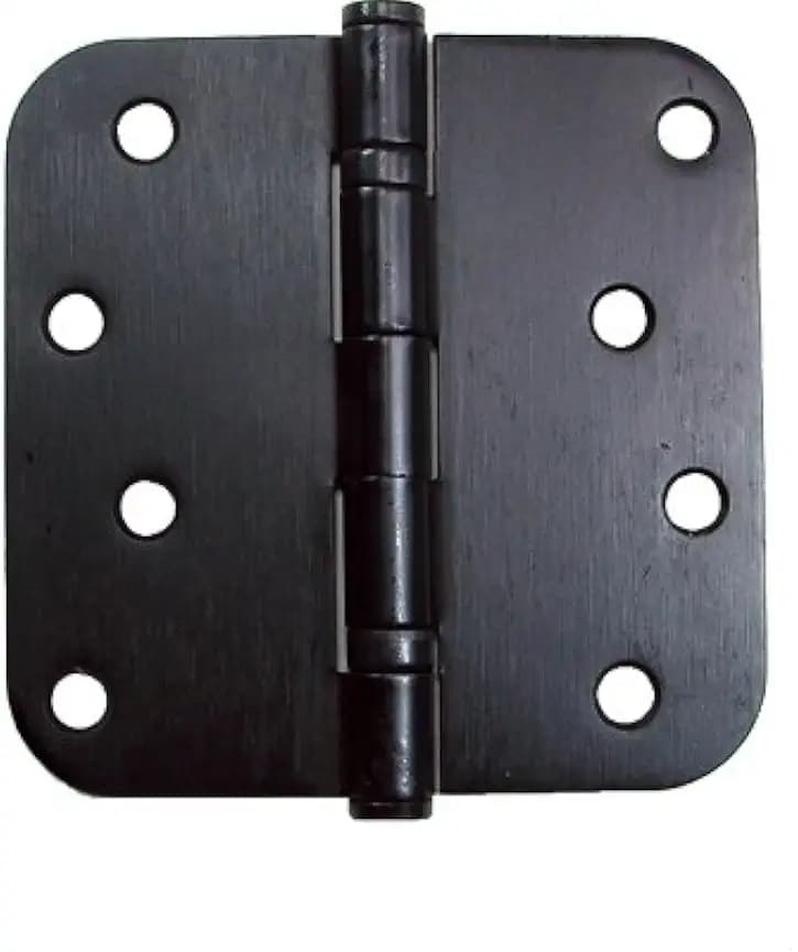 Ball Bearing Door Hinges Oil Rubbed Bronze 4 Inch - 5/8 Inch Radius 2-Pack