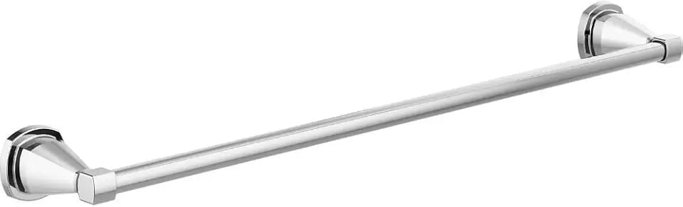 Delta Towel Rack | 24 Inch Polished Chrome Towel Bar for Bathroom, Kitchen | Esato Accessories