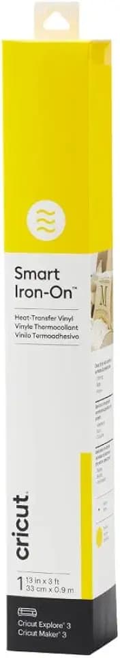 Cricut Smart Iron On, Yellow - 3ft Roll (13inx36in)