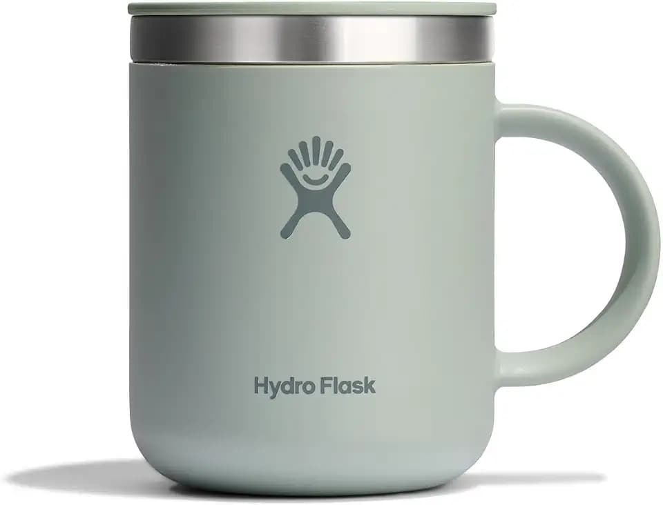 Hydro Flask Coffee Mug – Insulated Stainless Steel, Non Spill, Leak Resistant Travel Mug 12 Oz Agave Green