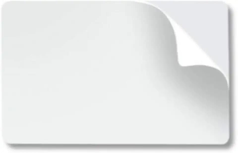 Magicard M3610-054B CR80.014 Adhesive-Back PVC Cards - Qty. 100