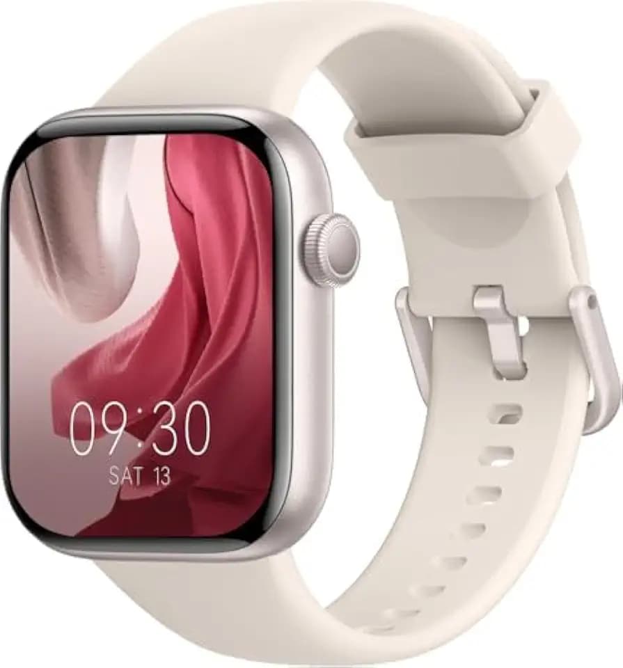AcclaFit Smartwatch Damen Herren, 1,85" HD Touch Fitnessuhr mit Telefonfunktion, 140+Sportmodi Smart Watch Fitness Tracker mit Pulsmesser Schlafmonitor Schrittzähler,IP68 Fitnessuhr für iOS Moon
