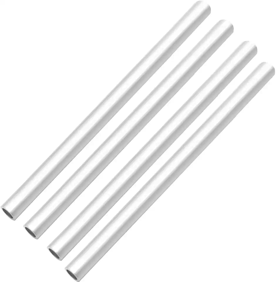 6061 Aluminum Tubing 3/8"(9.5mm)OD x 9/32"(7.5mm)ID 12”Length 4Pcs