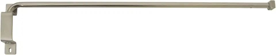 Innovative Brent Swing Arm Curtain Rod, Nickel, 20-36 in