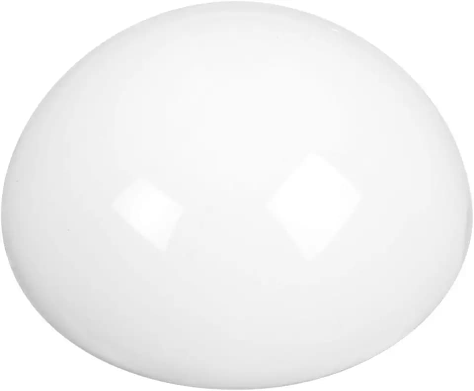National Hardware Wall Soft Door Stop, 2-3/16", Plastic, 2-Pack, White