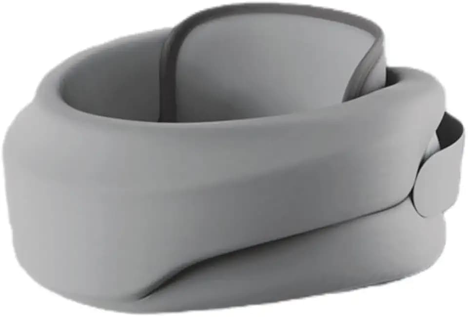 Heated Cervical Collar, Neck Brace with Heating Pad - Gray Medium Size Neck Height 3.0-3.3 Inch Neck Circumference 12.6-15.8 Inch