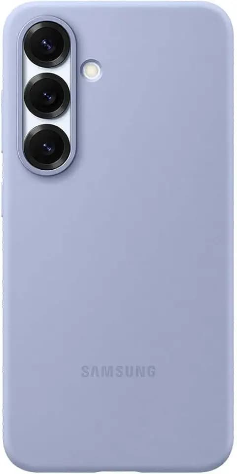 Samsung Silicone Smartphone Case EF-PS931, Hülle für das Galaxy S25, Handy-Hülle, Silikon, Schutz Case, stoßfest, dünn und griffig, Hellblau