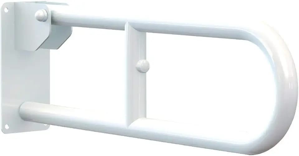 Aquasanit A10690AC001 Haltegriff, lackierter Stahl, Weiß