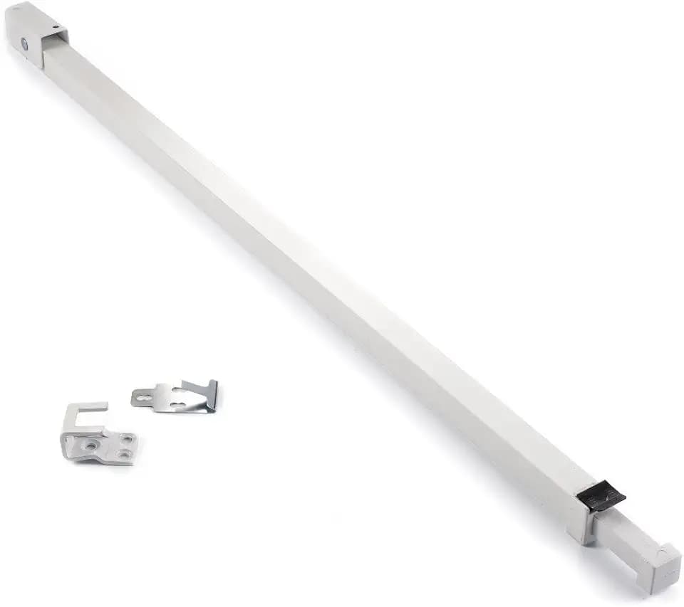 Ideal Security Sliding Door Security Bar with Childproof Lock, Adjustable, for Patio Doors and Sliding Glass Doors (25.75-47.5 Inches)