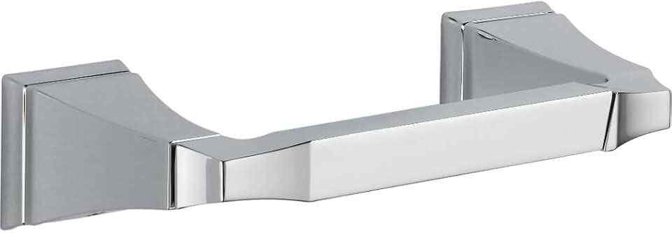 Delta Pivoting Toilet Paper Holder | Polished Chrome | Wall Mount | Dryden Bathroom Accessories