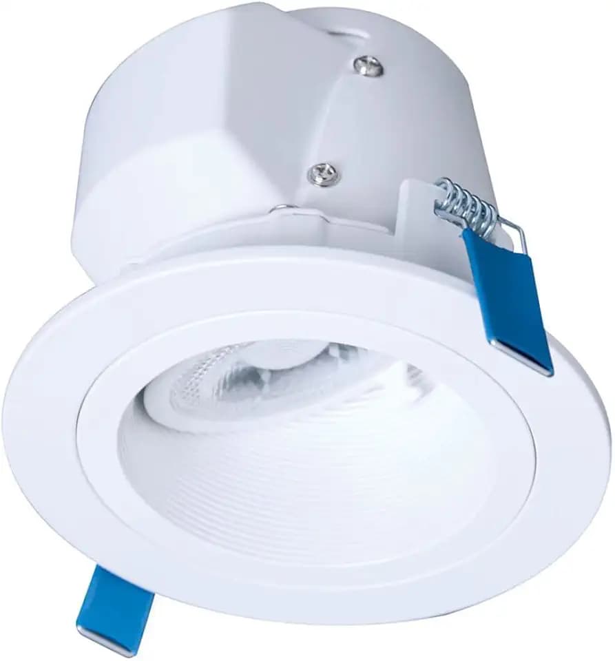 HALO RLS 4 inch Slope Canless LED Recessed Lighting 5CCT 900lm