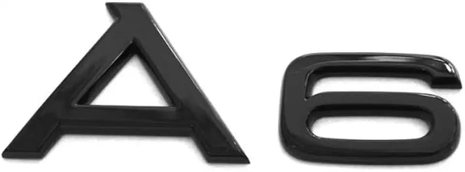 Audi 4K0071803 Schriftzug A6 schwarz Tuning Exclusive Black Edition Emblem