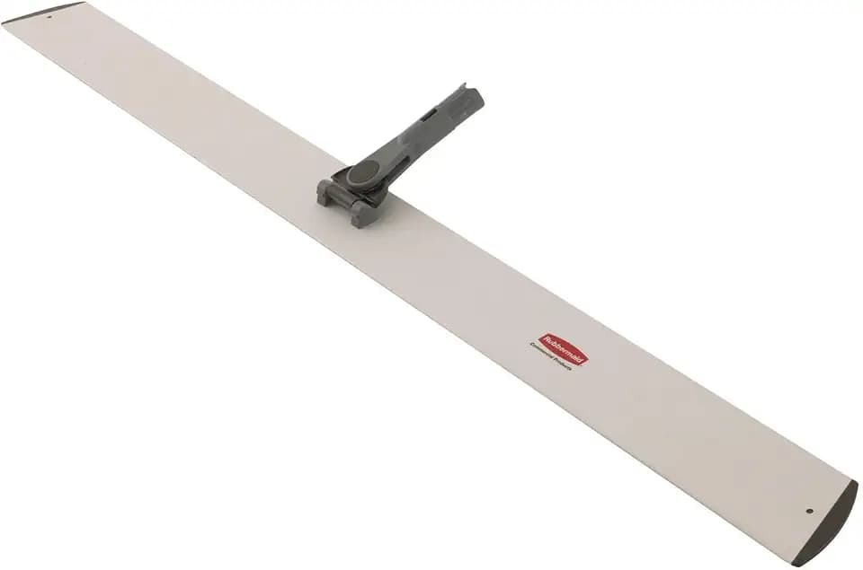 Rubbermaid Commercial Products HYGEN Microfiber Quick-Connect Mop Frame 48 inch Silver for Janitorial/Professional/Industrial Cleaners for Heavy-Duty Floor Cleaning/Mopping/Dusting