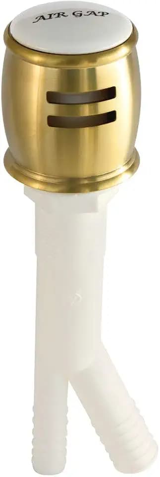 Kingston K511SB Heritage Dishwasher Air Gap, Brushed Brass