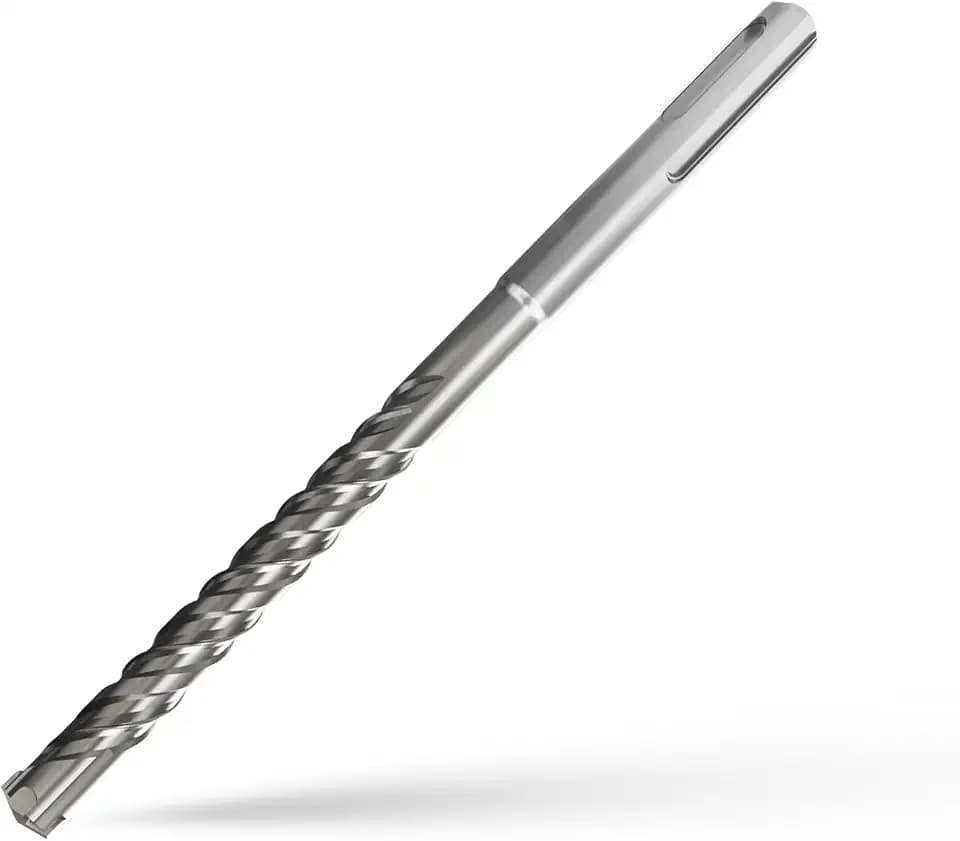 CATITO 7/16" x 6.3" SDS Plus Rotary Hammer Drill Bit, Professional Masonry Drill bit for Bricks, Cement Walls, and Concrete