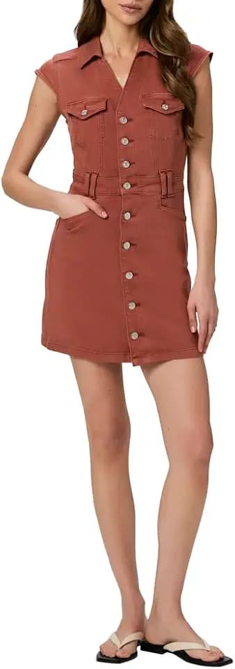 PAIGE Women's Jaxsyn Dress Jolene Pkt