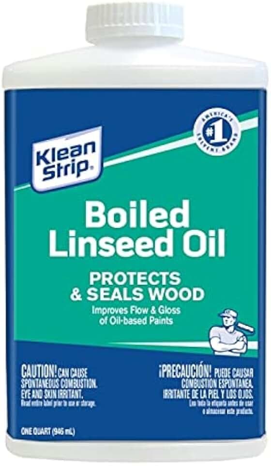 WM Barr QKLO146 Boiled Linseed Oil - 1 qt.44; Pack of 4