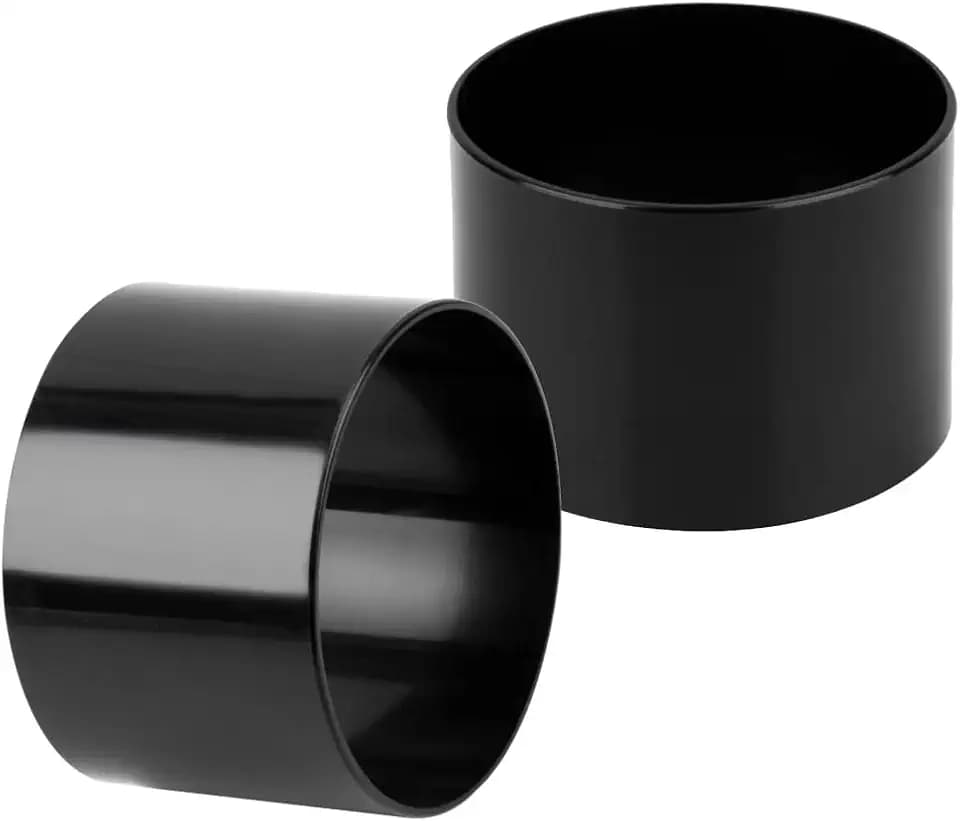 POWERTEC 6-Inch Hose Connector Splice Fitting for Dust Collectors and Dust Collection Systems, 2-Pack (70280V)
