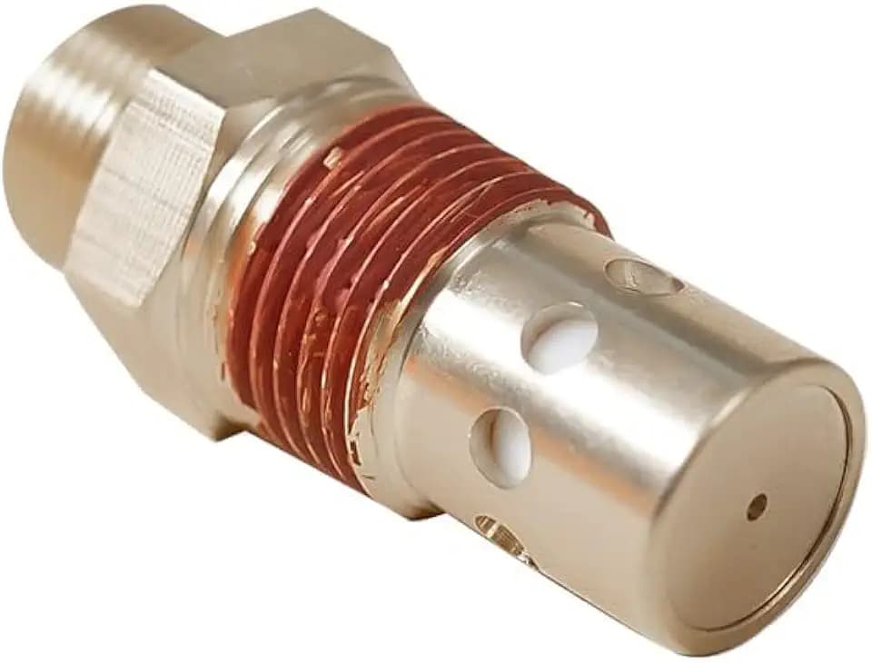 CAC-437-2 Brass Air Compressor Check Valve, 1/2 NPT & 1/2 CFPC