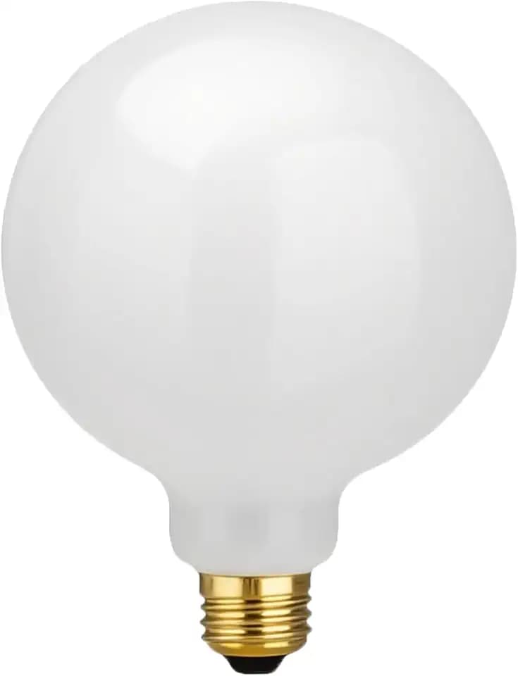 G40 LED Large Globe Light Bulbs, G125 E26 60W Warm White Dimmable