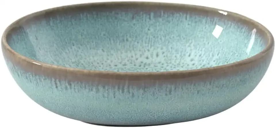 Like. By Villeroy and Boch Lave Glacé Bowl, 20 oz, Charming, Medium Bowl Made From Premium Porcelain For Crunchy Salads, Dishwasher and Microwave-Safe