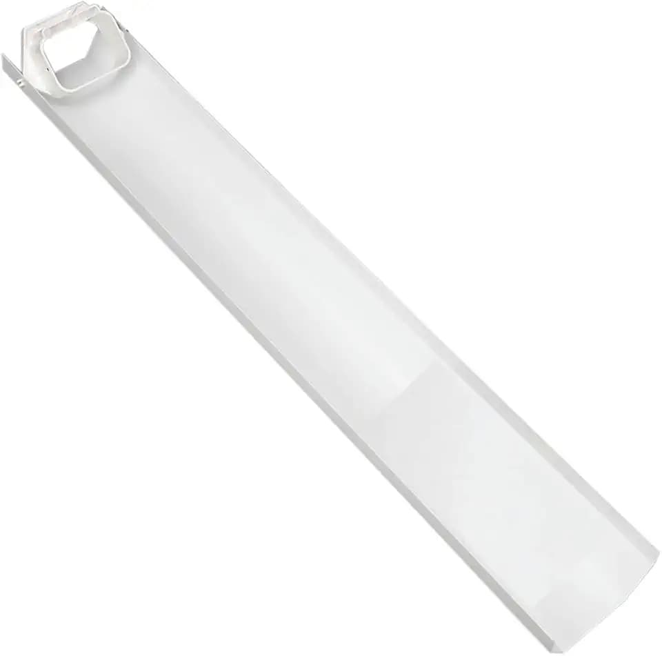Rocky Mountain Goods Long Downspout Extension - White Heavy Duty 30” Extension for Vinyl or Metal Downspouts Gutter Systems - 2” and 3” - Easy Hinge up Design for Mowing