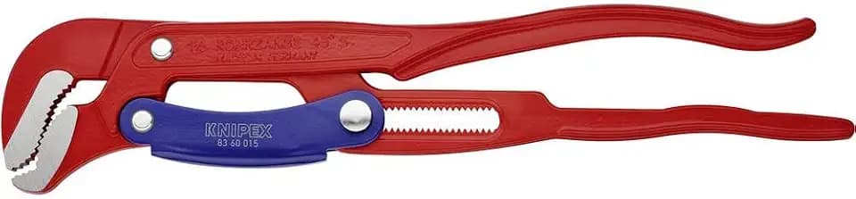 KNIPEX Tools - Swedish Pattern Pipe Wrench, S-Shape Fast Adjust (8360015)