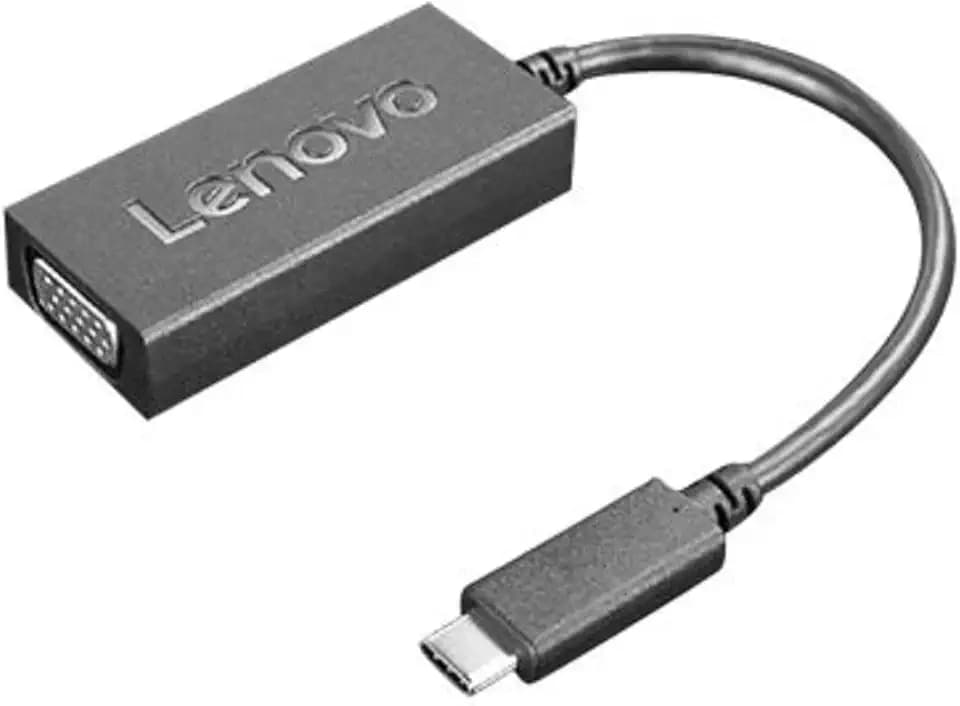 Lenovo USB-C to VGA Adapter, 4X90M42956