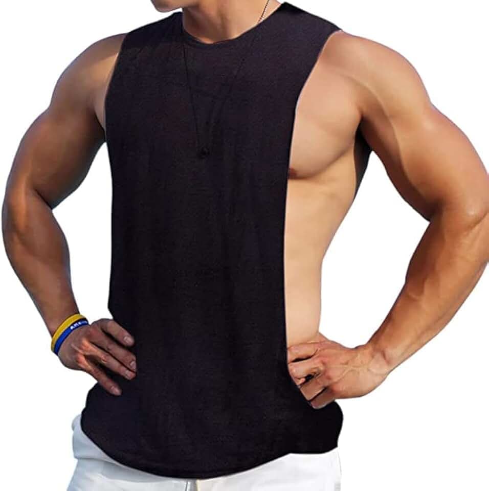 Men's Tank Top Sleeveless Muscle Stringer Gym